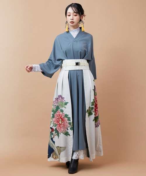 カヤ スカート 「カヤ」花鳥 重ね着用スカート : ZOZOTOWN Yahoo!店