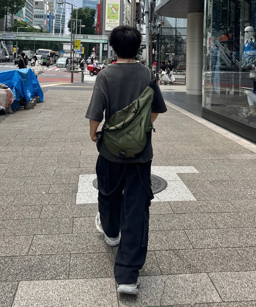 「ADAMASTE」 ショルダーバッグ FREE オリーブ メンズ_画像7