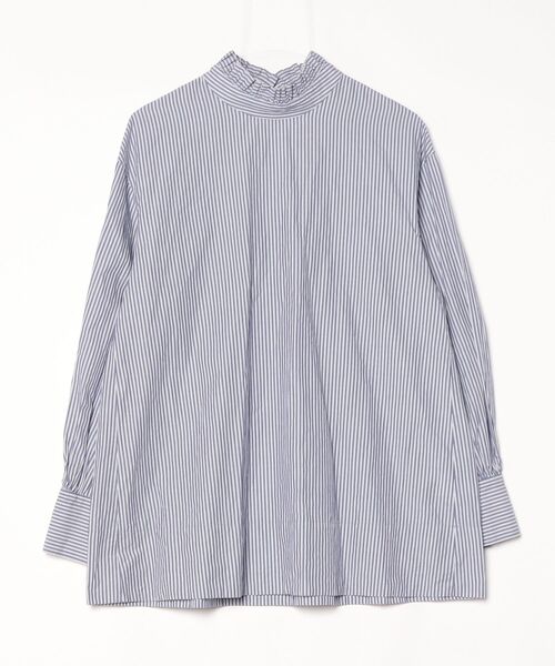 「haupia」 長袖チュニック 38 ブルー レディース_画像3