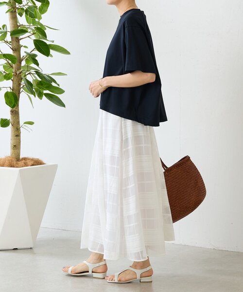 BEARDSLEY（ビアズリー） tシャツ スクエアTee レディース : ZOZOTOWN