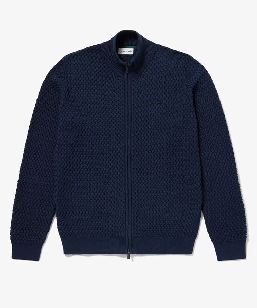 「LACOSTE」 カーディガン 4 ネイビー メンズ_画像8