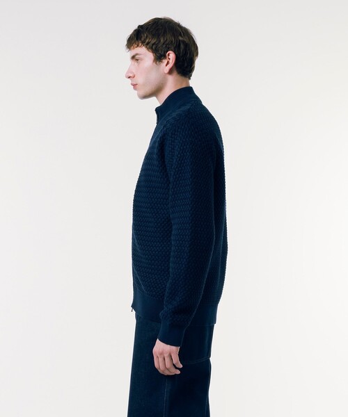 「LACOSTE」 カーディガン 4 ネイビー メンズ_画像9