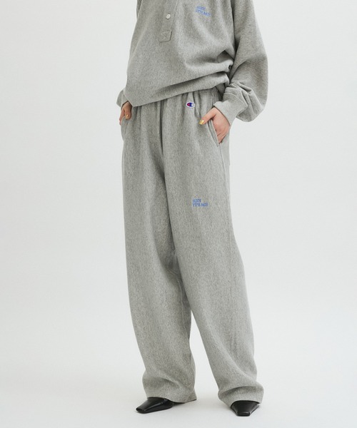 Champion（チャンピオン） スウェットパンツ FREE グレー レディース