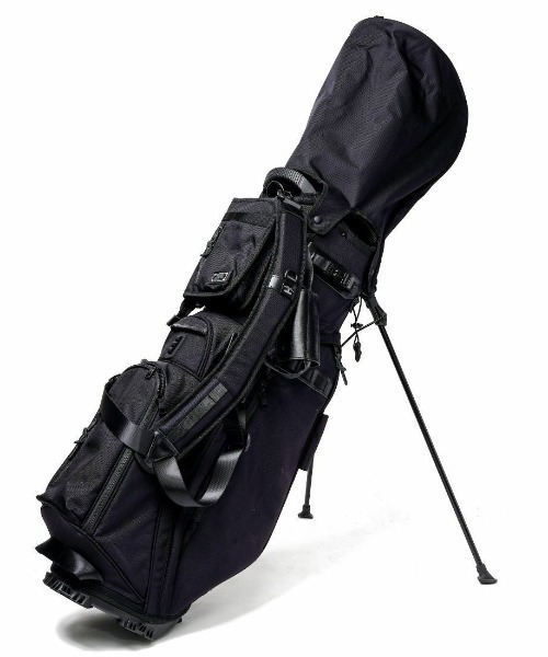 【美品】アッソブ キャディバッグ AS2OV GOLF BLACK 黒 AS2OV（アッソブ） キャディバッグ ゴルフ 「AS2OV GOLF/アッソブ