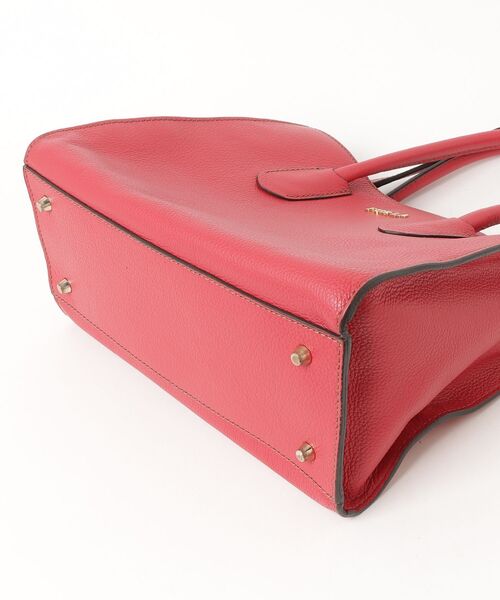 美品】FURLA フルラ レザー ワンハンドル 2WAY ショルダーバッグ 赤 美 