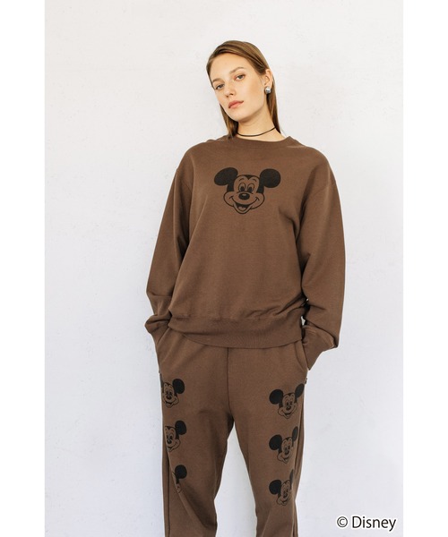 「WCJ」 スウェットパンツ「Disneyコラボ」 M ブラウン レディース_画像2