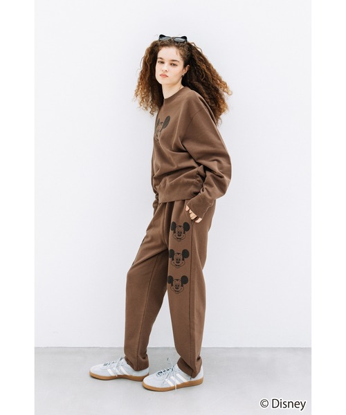 「WCJ」 スウェットパンツ「Disneyコラボ」 M ブラウン レディース_画像6