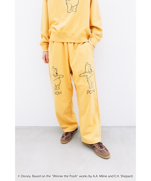 「WCJ」 スウェットパンツ「Disneyコラボ」 M ブラウン レディース_画像9