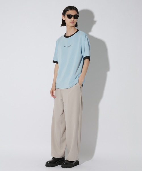 LAKOLE（ラコレ） tシャツ 「接触冷感」リンガーダンボールT / 663188