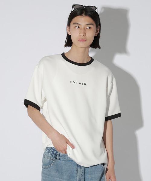 LAKOLE（ラコレ） tシャツ 「接触冷感」リンガーダンボールT / 663188