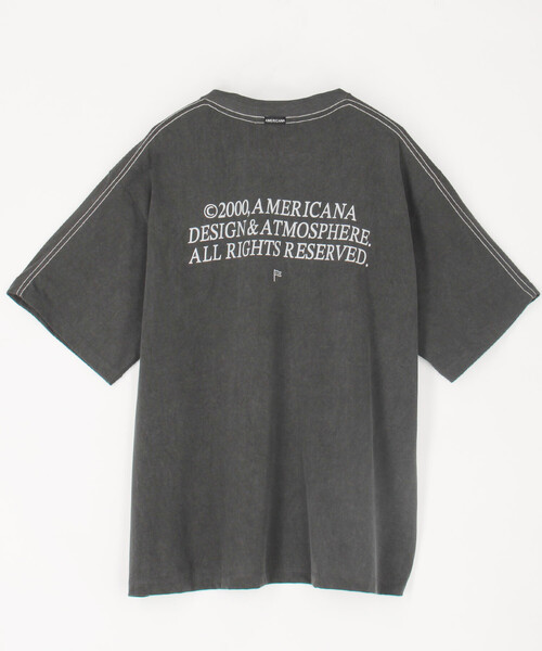 AMERICANA（アメリカーナ） tシャツ 半袖 ビッグシルエット