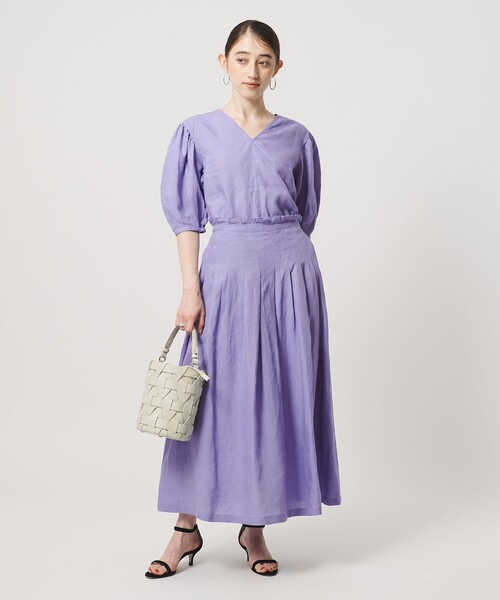 UNITED ARROWS（ユナイテッドアローズ） ロング スカート リネン