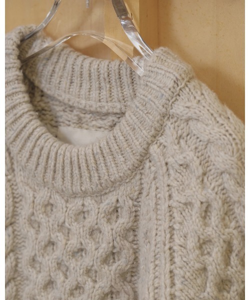 ニット セーター Cable Over Knit レディースの画像