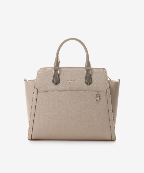 「& chouette」 2WAYバッグ FREE グレイッシュベージュ レディース_画像4
