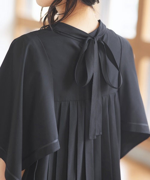 「RUIRUE BOUTIQUE」 半袖ブラウス LL グレー レディース_画像9