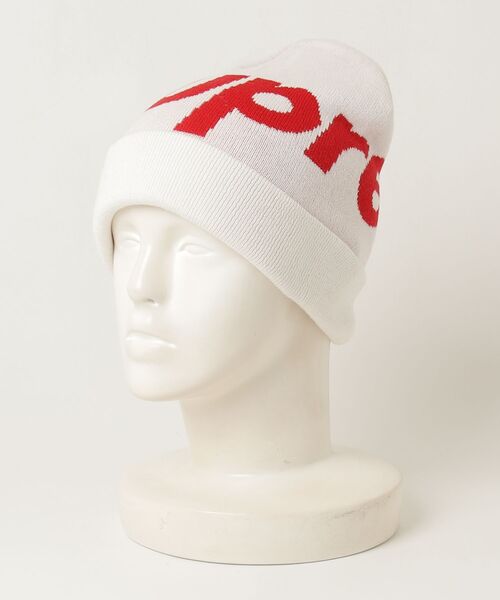 Supreme ホワイト ニット帽 Supreme（シュプリーム） ニットキャップ - ホワイト メンズ
