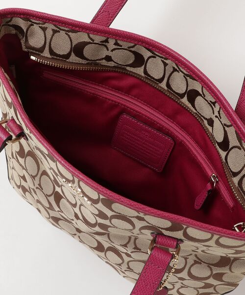 COACH（コーチ） シグネチャー トートバッグ - ブラウン レディース