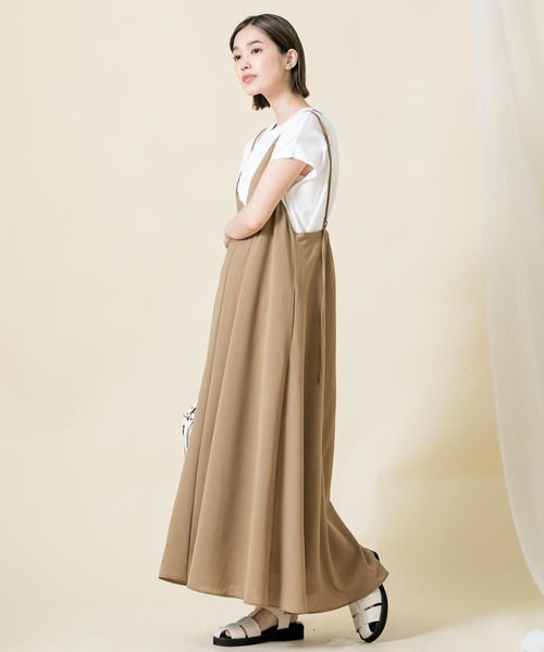 「Gready Brilliant」 キャミソールワンピース 38 ブラック レディース_画像5
