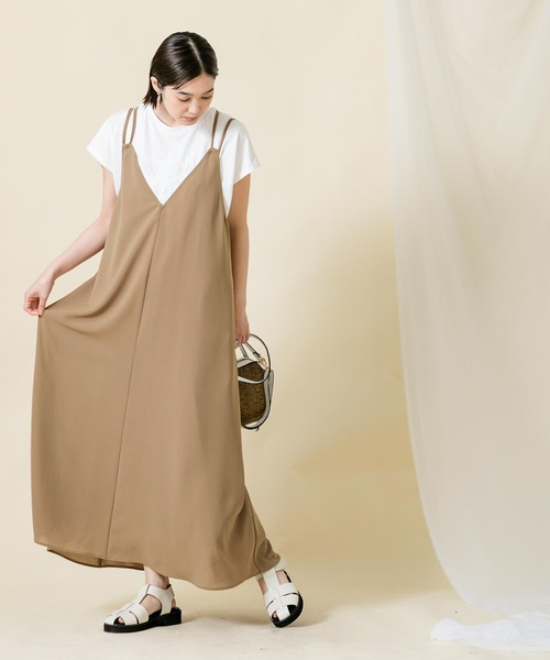 「Gready Brilliant」 キャミソールワンピース 38 ブラック レディース_画像6