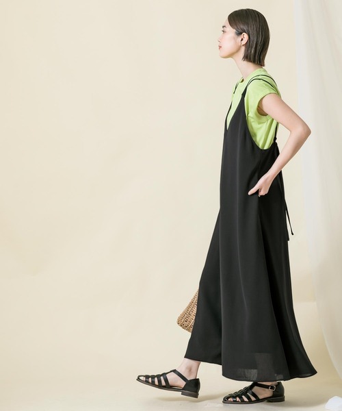 「Gready Brilliant」 キャミソールワンピース 38 ブラック レディース_画像9