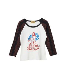 HYSTERIC GLAMOUR（ヒステリックグラマー） tシャツ COBRA 七分袖チビT