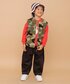ベスト ジャガードボアベスト キッズ 子供服 男の子 女の子 関連画像1