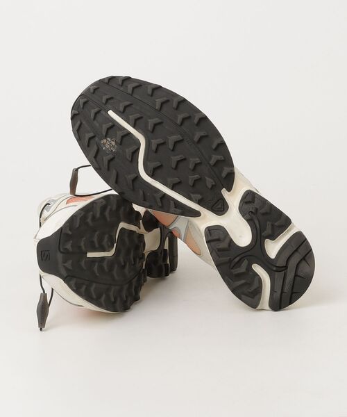 「SALOMON」 ローカットスニーカー 24.5cm ベージュ メンズ_画像3