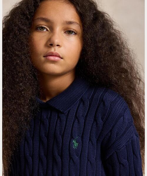 Polo Ralph Lauren Childrenswear ラルフローレン ワンピース ケーブル