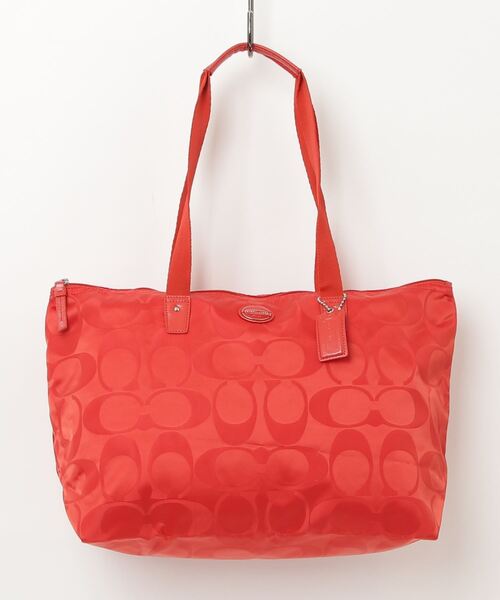 COACH（コーチ） トートバッグ - レッド レディース : ZOZOTOWN Yahoo