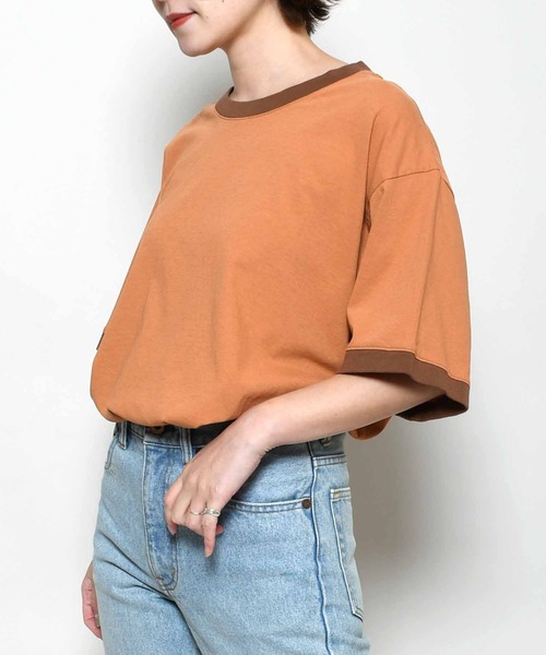tシャツ 「Attick by Johnbull」リンガーTシャツ レディース メンズ