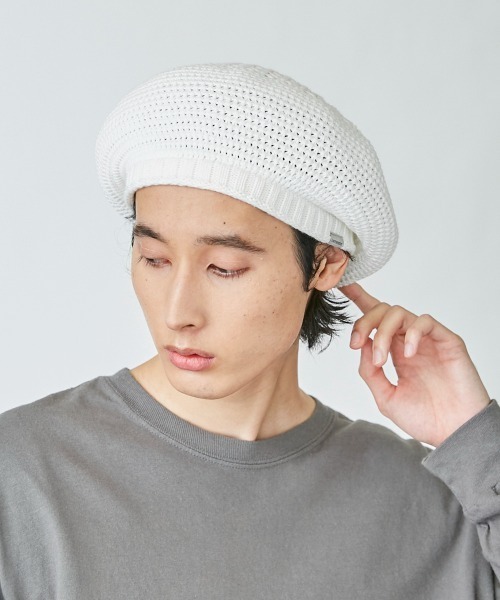 override（オーバーライド） 帽子 OVERRIDE KUFI KNIT BERET OGN 