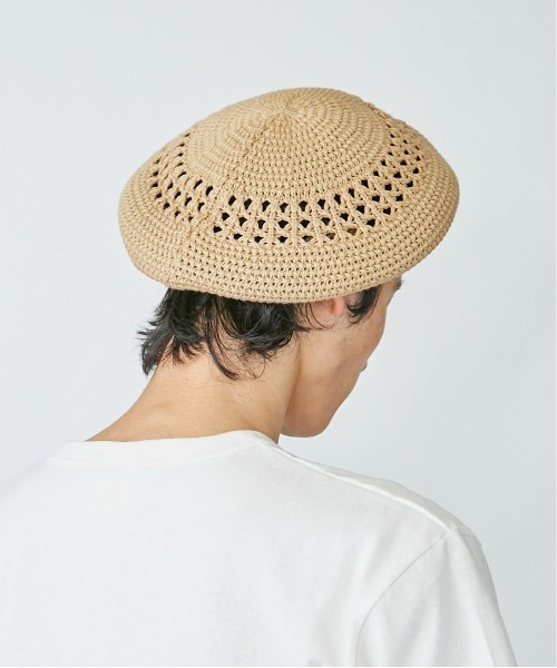 override（オーバーライド） 帽子 OVERRIDE KUFI KNIT BERET OGN 