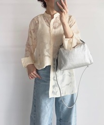 【sample sale】フラワーデザイン　ブラウスワンピース sakishimatokyo ブラウス シャツ 「選べる柄素材」フラワー＆レース