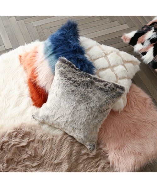 Francfranc（フランフラン） クッション クッションカバー ファー