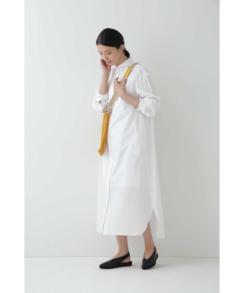 HUMAN WOMAN シャツワンピース human woman｜◇ブロードシャツワンピース | Rakuten Fashion