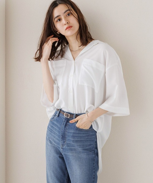 LEPSIM（レプシィム） tシャツ Tシャツ アソートBIG5分袖シャツ 177294