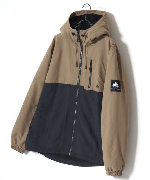 LOGOS/ロゴス マウンテンパーカー ウインドブレーカー ナイロンジャケット 裏フリース マウンテンパーカー ロゴス パーク logos park