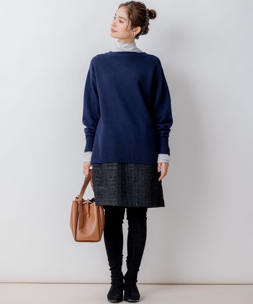 組曲（KUMIKYOKU） ニット セーター 「WEB限定」ウールカシミヤ
