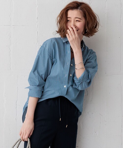 ブラウス シャツ 「Oggi4月号掲載/洗える」CANCLINI ベーシック シャツ レディース 23区 ブラウス シャツ 「Oggi4月号掲載/洗える」CANCLINI
