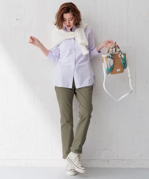 ブラウス シャツ 「Oggi4月号掲載/洗える」CANCLINI ベーシック シャツ レディース 23区 ブラウス シャツ 「Oggi4月号掲載/洗える」CANCLINI
