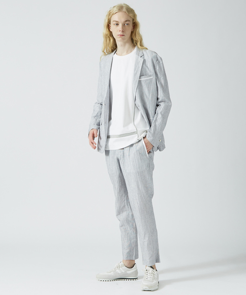 未使用級✨5351POUR LES HOMMES コットンワッシャーセットアップ 5351 POUR LES HOMMES スラックス 「セットアップ対応」コットン