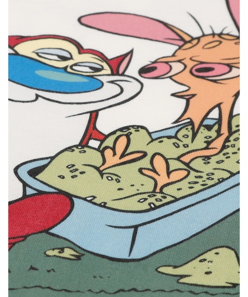 Little sunny bite tシャツ /Little bite/Ren ＆ Stimpy tee