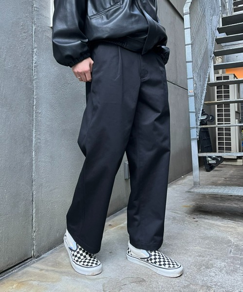 Spick&Span☆スピックアンドスパン☆Higuchi×S チノワイドパンツ