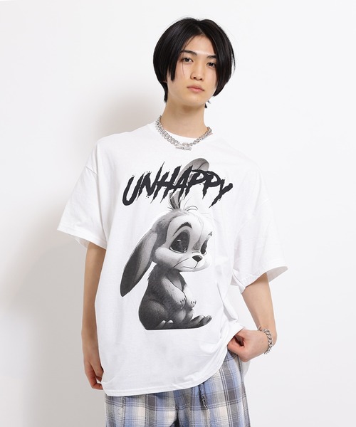 tシャツ UNHAPPY BUNNY Tシャツ レディース メンズ