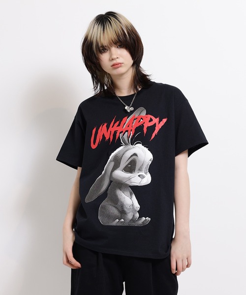 MILKBOY（ミルクボーイ） tシャツ 半袖 UNHAPPY BUNNY Tシャツ