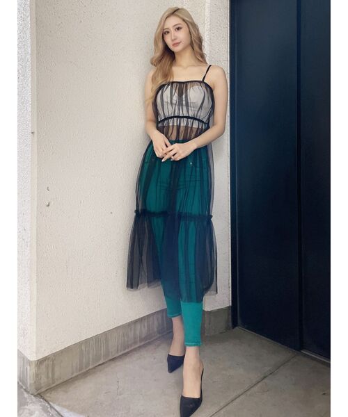 GYDA ワンピース SHEERキャミワンピース : ZOZOTOWN Yahoo!店