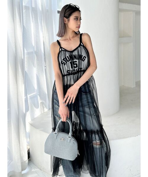 【新品未使用】GYDA キャミワンピ GYDA ワンピース SHEERキャミワンピース : ZOZOTOWN Yahoo!店