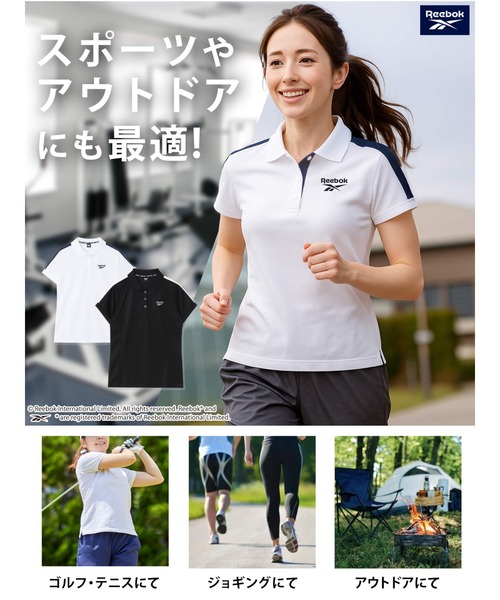 Reebok ポロシャツ ポロ 「別注」WEB限定 リーボック ブランド