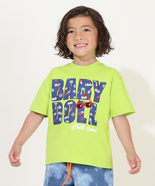 BABYDOLL（ベビードール） tシャツ 親子お揃い サングラス ワッペン