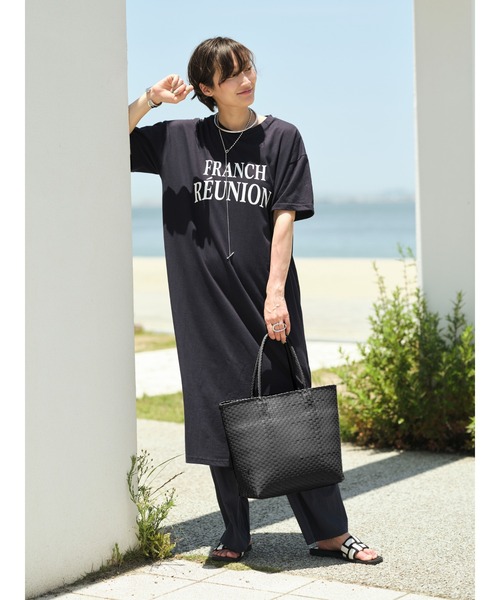 メルカドバッグ　Lサイズ　ブラック ZAKKA-BOX ショルダーバッグ バッグ メルカドバッグL レディース